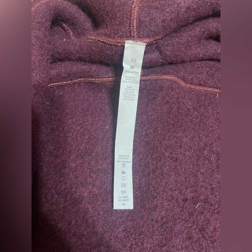 Lululemon Wool Coat - Picture 6 of 12